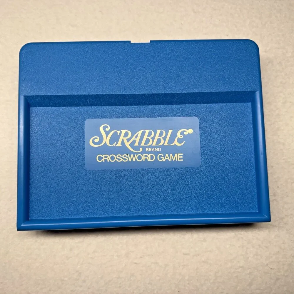 Scrabble 1977 Travel Edition No 52 Selchow & Righter Complete Game Vintage